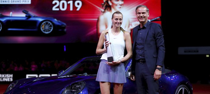 Petra Kvitová získá za turnajový triumf také luxusní vůz