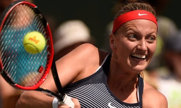 Petra Kvitová je po vítězství nad domácí Gibbsovou již ve čtvrtfinále Indian Wells