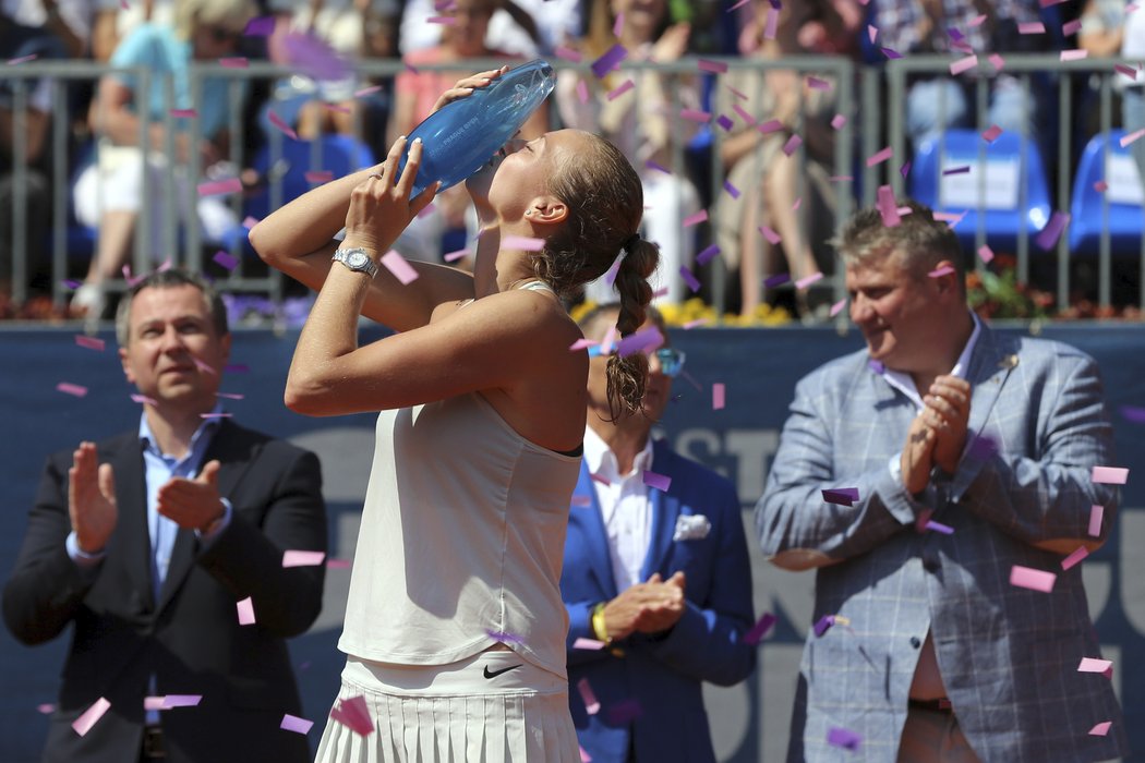 Petra Kvitová získala 23. turnajový triumf v kariéře