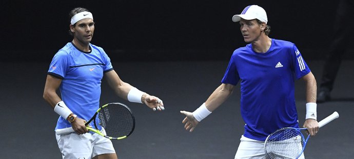 Laver Cup: Nadal a Berdych prohráli čtyřhru, ale Evropa vede 3:1