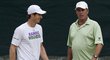 Ivan Lendl v diskusi s Andy Murraym