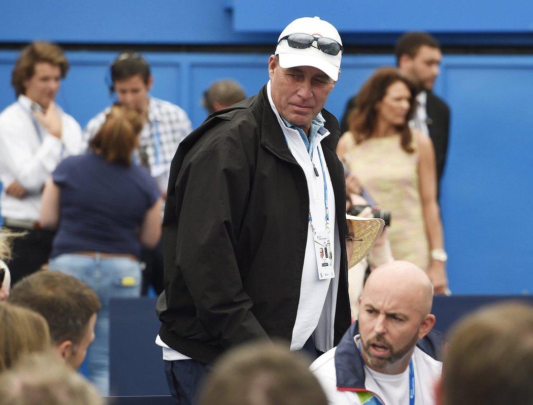 Ivan Lendl na slavnostní ceremoniál nečekal