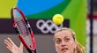 Petra Kvitová se chystá na své další vystoupení na olympijském turnaji
