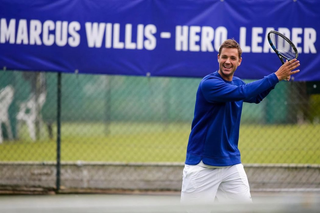 Marcus Willis se na Wimbledonu proslavil, i když tam loni vypadl v 2. kole