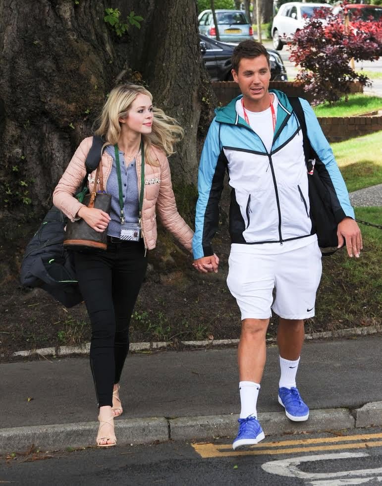 Marcus Willis se svojí láskou Jennifer Bateovou