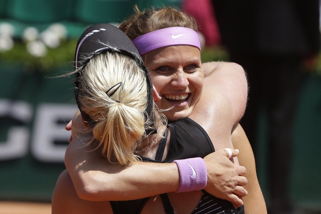 Lucka Šafářová se dočkala titulu z French Open.