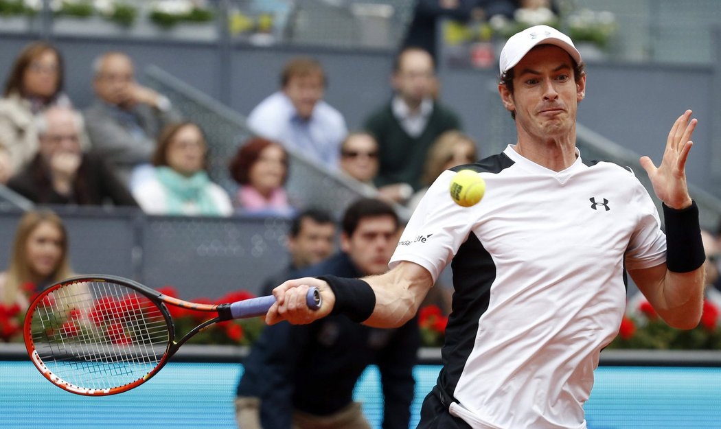 Andy Murray vyřadil v semifinále turnaje v Madridu Nadala