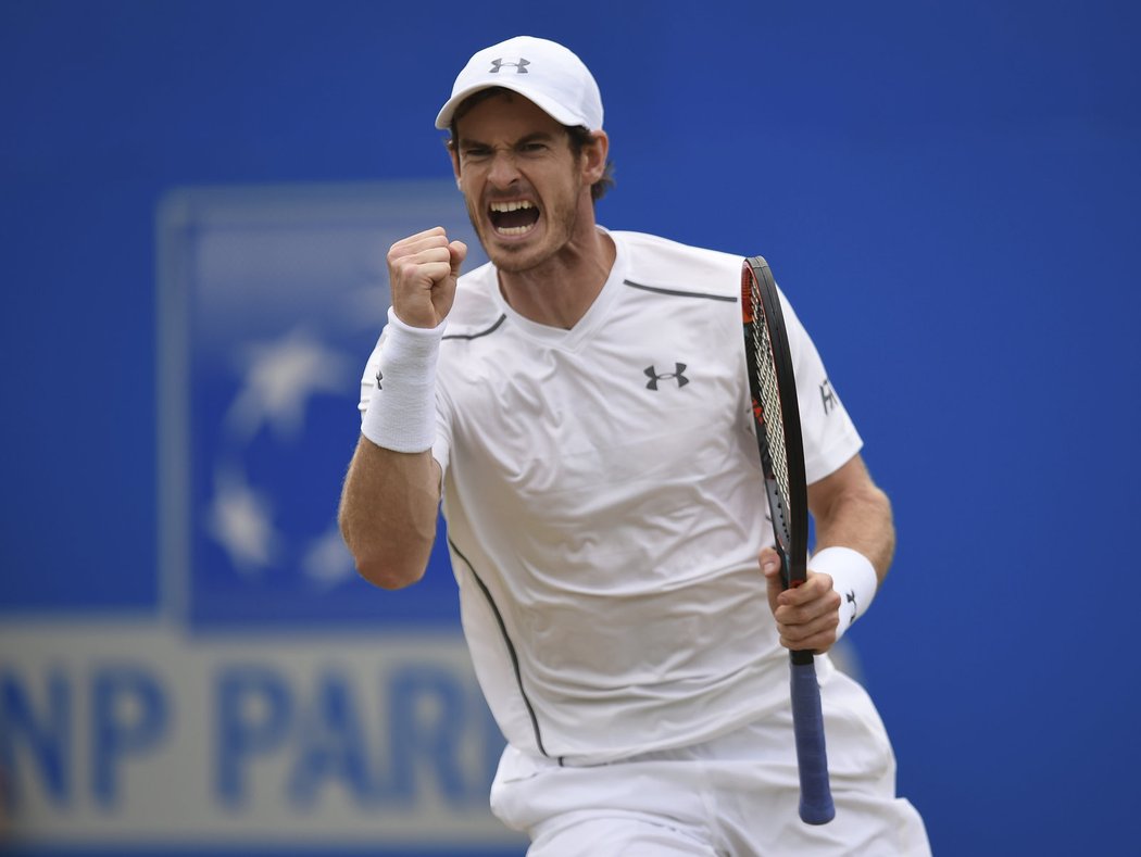 Andy Murray dosáhla na pátý triumf s Queen´s Clubu