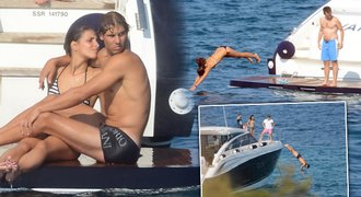 Tenista Nadal pronajal jachtu na Mallorce: S přítelkyní vyváděli jako děti!