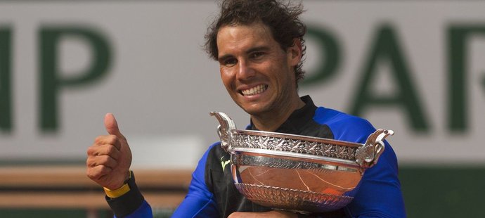 Rafael Nadal vyhrál French Open už desetkrát