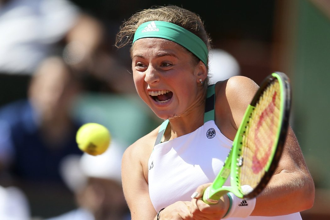 Jelena Ostapenková patří k velkým nadějím světového tenisu