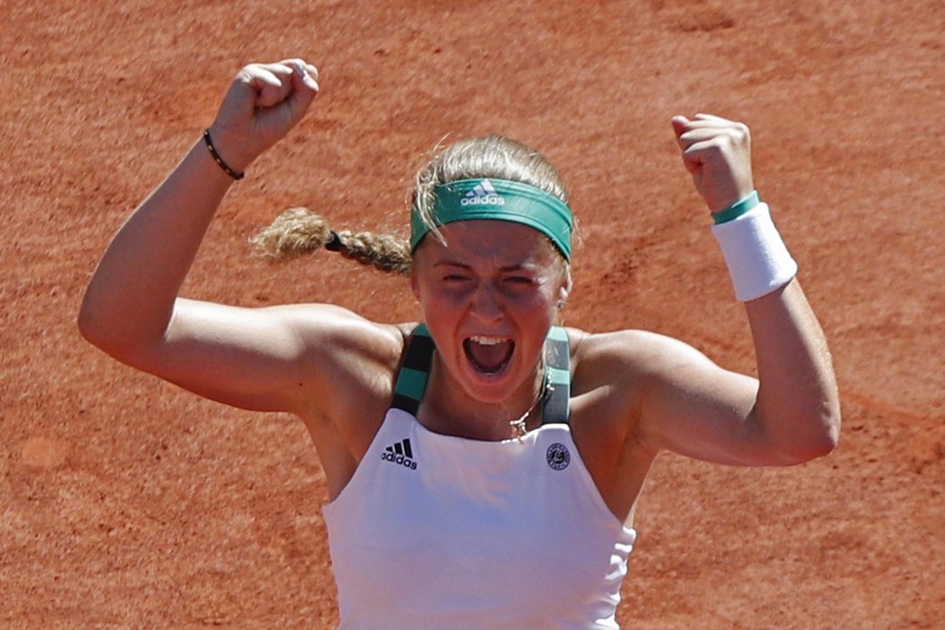 Překvapivá šampionka z French Open Jelena Ostapenková