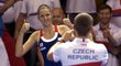 Karolína Plíšková slaví první bod pro český tým