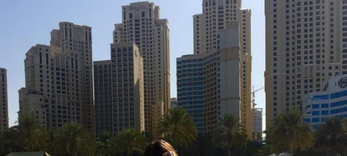 Karolína Plíšková odpočívá po náročné sezoně v Dubaji.