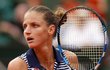 Karolína Plíšková během French Open