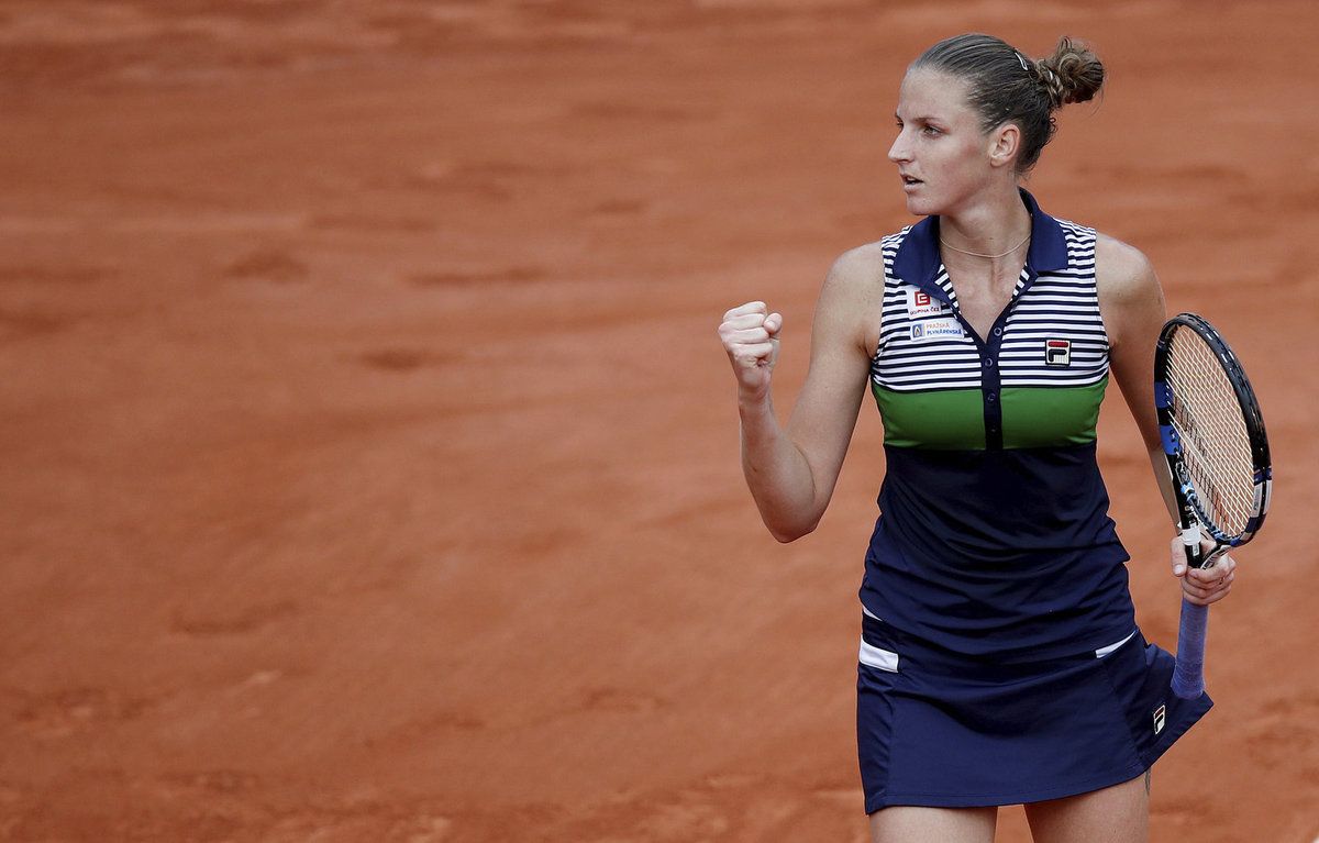 Karolína Plíšková může být se svým výkonem na French Open spokojená