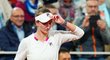 Smutek Barbory Krejčíkové po vyřazení v 1. kole Roland Garros