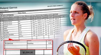 Přísná pravidla na French Open: Plíšková hodila raketou, pokuta 50 tisíc!