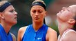 Černý český den na French Open - ve 3. kole vypadly Lucie Šafářová, Petra Kvitová i Barbora Strýcová