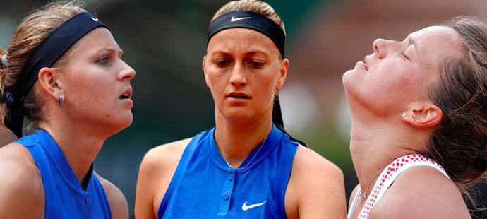 Černý český den na French Open - ve 3. kole vypadly Lucie Šafářová, Petra Kvitová i Barbora Strýcová