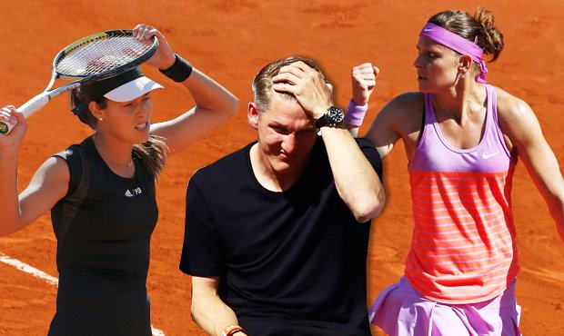 Šafářová slavila postup do finále, Ivanovičová s přítelem Schweinsteigem zůstali smutní