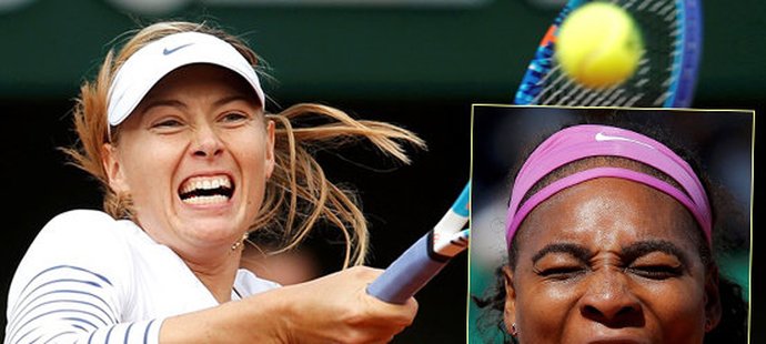 Hlučnými projevy na kurtu je proslulá především Maria Šarapovová, ale i světová jednička Serena Williamsová
