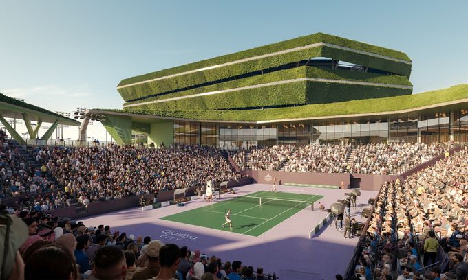 Saúdové staví Wimbledon v poušti. Podívejte se, jak vypadá tenisový klenot budoucnosti Saúdové staví Wimbledon v poušti. Podívejte se, jak vypadá tenisový klenot budoucnosti
