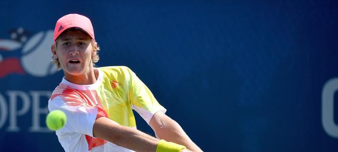 Sebastian Korda si zahrál v juniorské soutěži na US Open