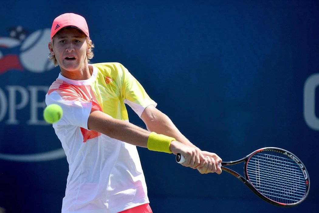 Sebastian Korda si zahrál v juniorské soutěži na US Open