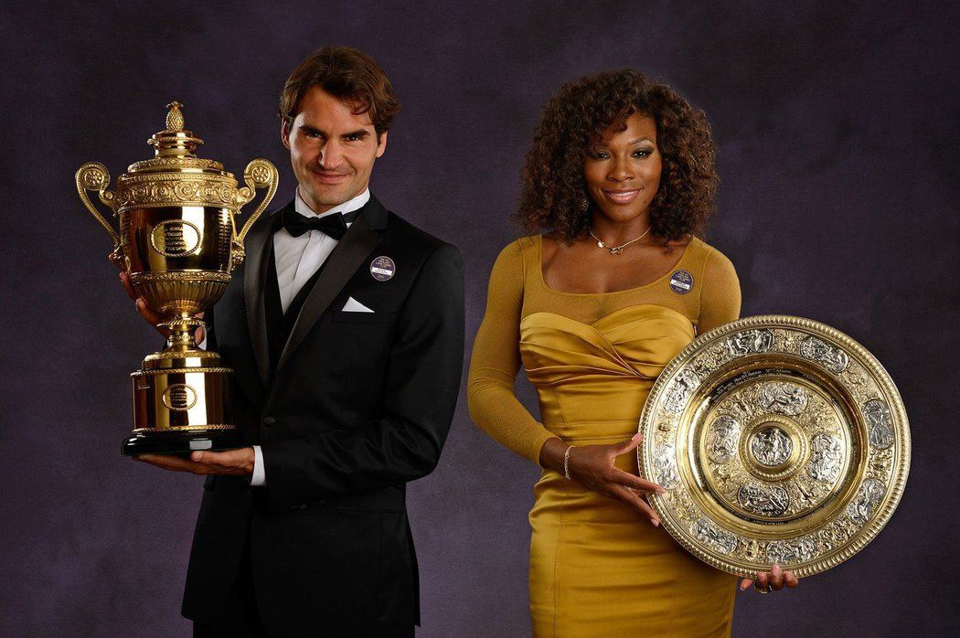 Serena Williamsová s Roger Federer opět kralovali