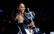 Serena Williamsová po svém triumfu na Australian Open
