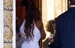 Serena Williamsová během svého svatebního dne