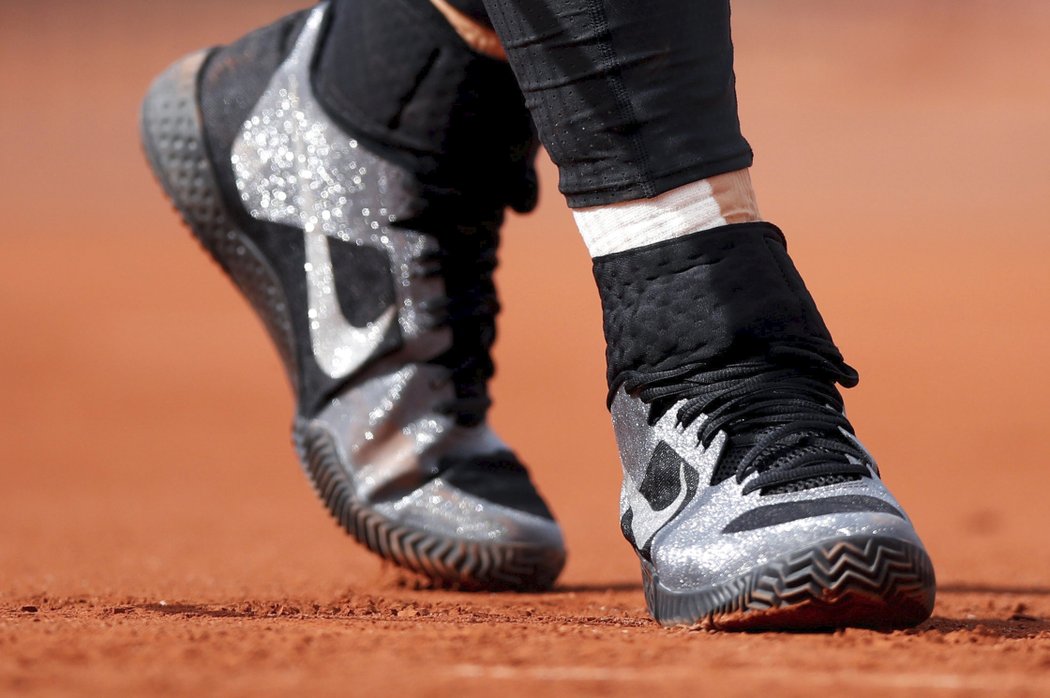 Boty Sereny Williamsové na French Open