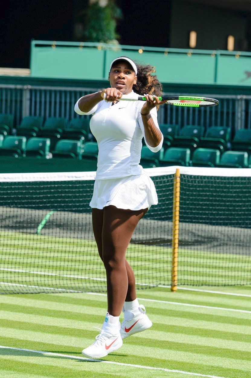 Serena Williamsová se v Londýně chystá na Wimbledon