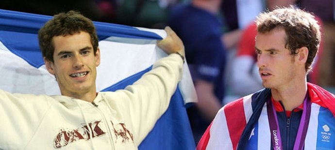 Podporou skotské nezávislosti si Andy Murray proti sobě poštval řadu britských fanoušků