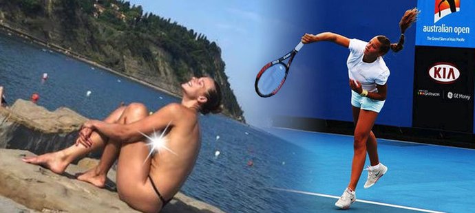 Romana Tabaková skončila s tenisem a stala se z ní modelka, která se nebojí ukázat své hlavní přednosti!