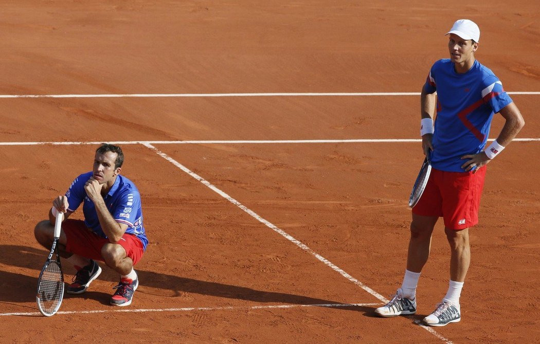 Český tenis marně hledá nástupce Radka Štěpánka a Tomáše Berdycha