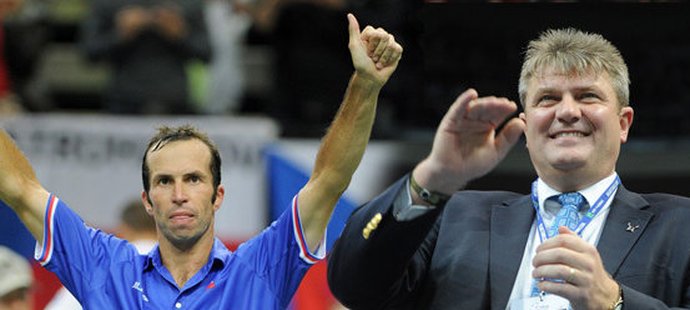 Radek Štěpánek a Ivo Kaderka se sešli pro Davis Cupu a dohodli se, že utlumí napětí, které mezi nimi po léta panovalo