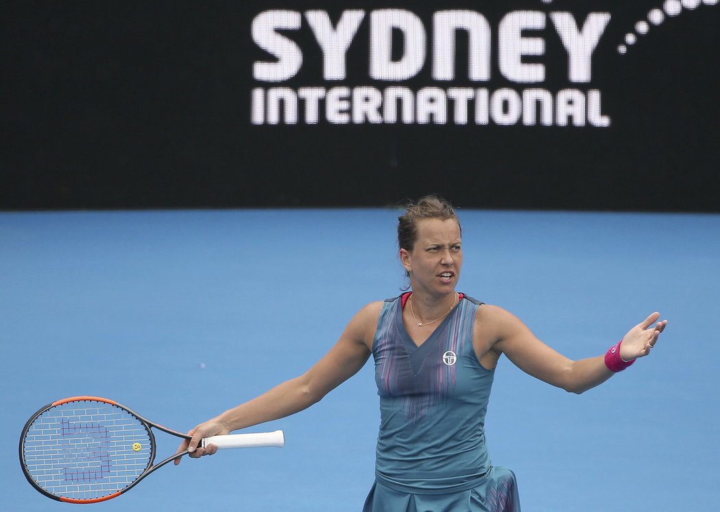Barbora Strýcová skončila v Sydney ve čtvrtfinále