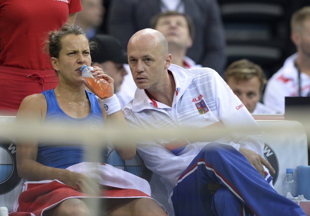 Barbora Strýcová v rozhovoru s Františkem Pálou