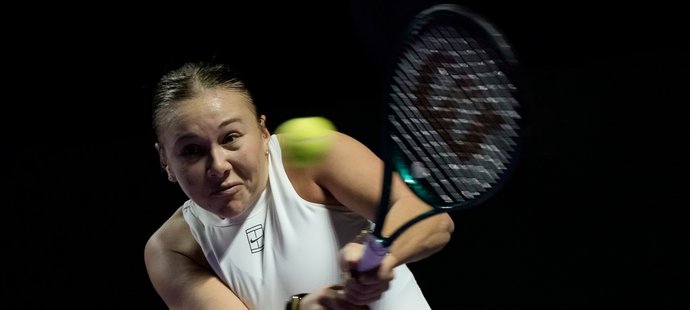 Amanda Anisimovová v akci.