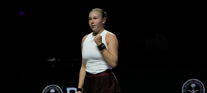 Amanda Anisimovová v akci.