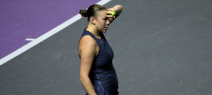 Amanda Anisimovová v akci.