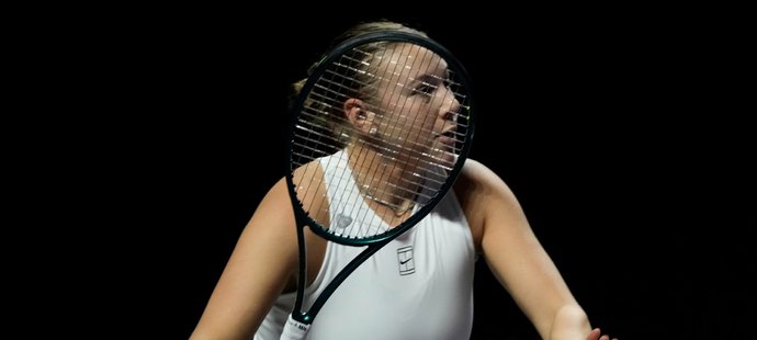 Amanda Anisimovová v akci.