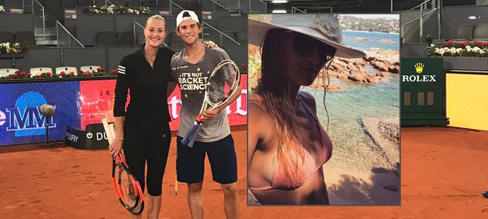 Rok to před celým světem tajili! Tenis má nový hvězdný pár - Dominic Thiem chodí s Kristinou Mladenovic.