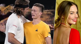 Lehečkův přemožitel Tsitsipas: Na kurt pozval hollywoodskou herečku