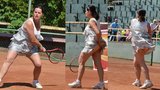 Manželka Luďka Soboty: Při tenisu bojovala s tangy