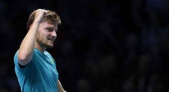 Goffin je v semifinále Turnaje mistrů, Dimitrov napodobil Murrayho