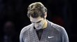 Finálový boj musel Roger Federer na Turnaji mistrů vzdát