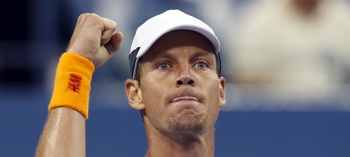 Tomáš Berdych zvládl ve 2. kole US Open pětisetovou bitvu vítězně